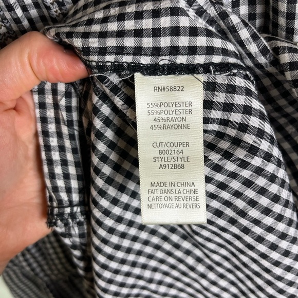 Max Studio Gingham Puff Sleeve Midi Dress | Cottagecore Prairie - Picture 8 of 12